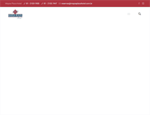 Tablet Screenshot of maysaplazahotel.com.br